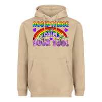 Mushroom Lgbtq Acceptance Will Calm Your Soul Heavyweight Hoodie - BundleAndBundleShop