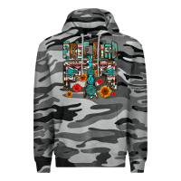 Slate Camo western free bird Premium Hoodie - OliviaCreatesArt