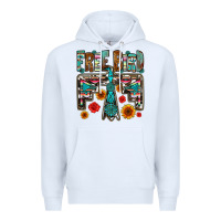 White western free bird Premium Hoodie - OliviaCreatesArt