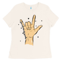 Bone love needs no words Ladies Tee - MaliasSmallBusiness