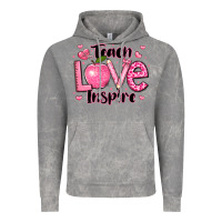 Cloud Rock teach love inspire teacher valentines day Vintage Hoodie - LillyAllenDesigns