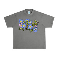 Tornado Forget Me Not Flower Illustrations Urban Heavy Tee - LillyAllenDesigns