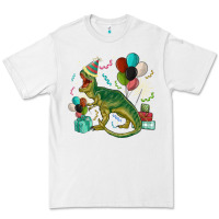 White party t rex Premium Tee - MaliasSmallBusiness