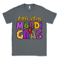 Charcoal Heather little miss mardi gras Classic Tee - LillyAllenDesigns