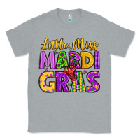 Heather Grey little miss mardi gras Classic Tee - LillyAllenDesigns