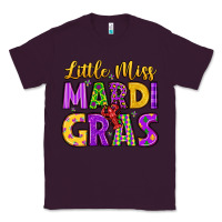 Plum little miss mardi gras Classic Tee - LillyAllenDesigns