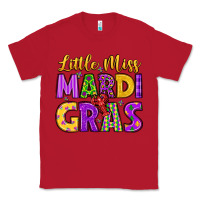 Red little miss mardi gras Classic Tee - LillyAllenDesigns