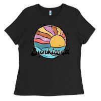 Black sunkissed Ladies Tee - MaliasSmallBusiness