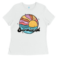 White sunkissed Ladies Tee - MaliasSmallBusiness