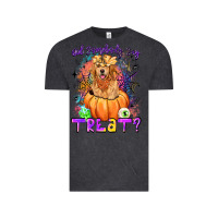 Vintage Black did somebody say treat Vintage Tee - LillyAllenDesigns