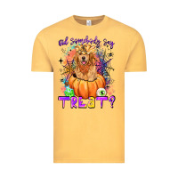 Vintage Mustard did somebody say treat Vintage Tee - LillyAllenDesigns