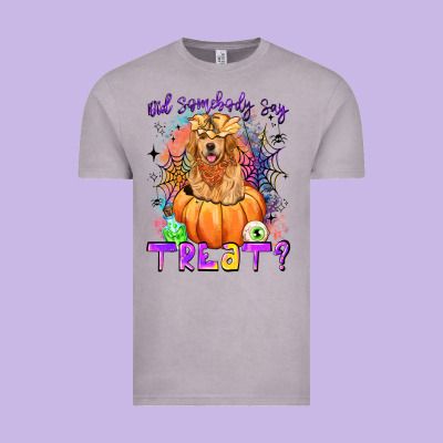 Did Somebody Say Treat Vintage Tee Designed By Lillyallendesigns