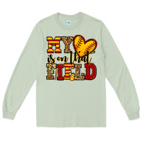 Matcha my heart is on that field softball Long Sleeve Tee - Jasminsmagicworld