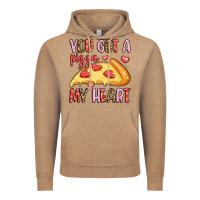 Vintage Coffee you got a pizza my heart Vintage Hoodie - LillyAllenDesigns