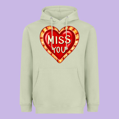Valentine's Day Hearts 6 Heavyweight Hoodie Designed By Fadigitalartstudio