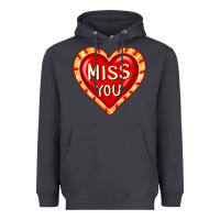 Smoke valentine's day hearts 6 Heavyweight Hoodie - FaDigitalArtStudio