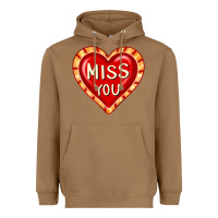 Toasted Coconut valentine's day hearts 6 Heavyweight Hoodie - FaDigitalArtStudio