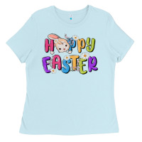 Baby Blue easter Ladies Tee - MaliasSmallBusiness