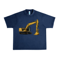 Navy Excavator Urban Heavy Tee - LillyAllenDesigns