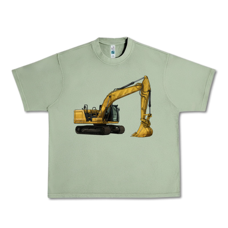 Excavator Urban Heavy Tee by LillyAllenDesigns | Teevron