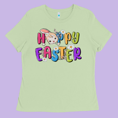 Easter Ladies Tee Designed By Maliassmallbusiness