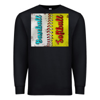 Black Baseball And Softball Tumbler Premium Sweatshirt - BundleAndBundleShop