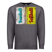 Charcoal Heather Baseball And Softball Tumbler Premium Sweatshirt - BundleAndBundleShop