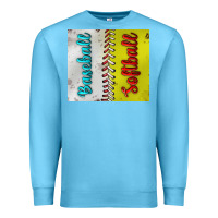 Ocean Blue Baseball And Softball Tumbler Premium Sweatshirt - BundleAndBundleShop