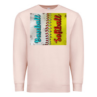 Pale Pink Baseball And Softball Tumbler Premium Sweatshirt - BundleAndBundleShop