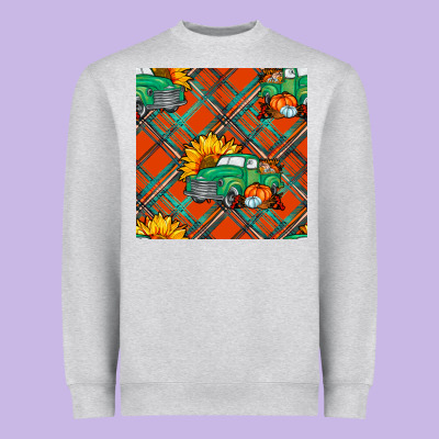 Fall Truck Heavyweight Sweatshirt Designed By Nancycooperartshop