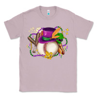 Lilac mardi gras baseball Classic Tee - LillyAllenDesigns