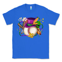True Royal mardi gras baseball Classic Tee - LillyAllenDesigns
