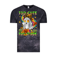 Cloud Black too cute too spook Vintage Tee - LillyAllenDesigns