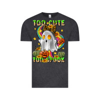Vintage Black too cute too spook Vintage Tee - LillyAllenDesigns