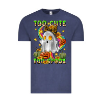 Vintage Denim too cute too spook Vintage Tee - LillyAllenDesigns