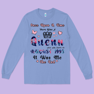 Once Upon A Time There Was A Queen Who Was Born I Long Sleeve Tee Designed By Bettercallsaul