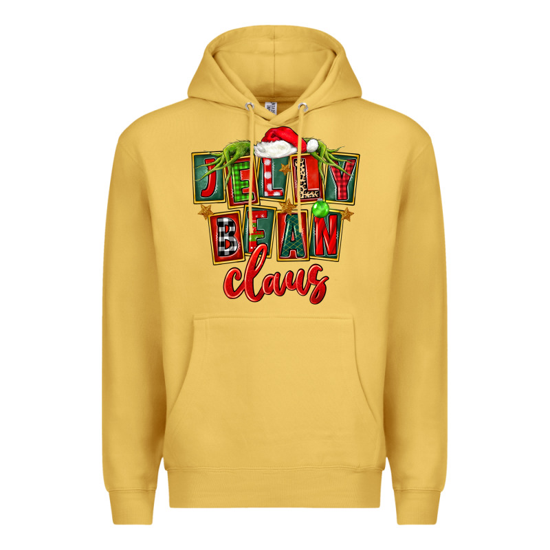 Christmas Jelly Bean Claus Premium Hoodie by FaDigitalArtStudio | Teevron