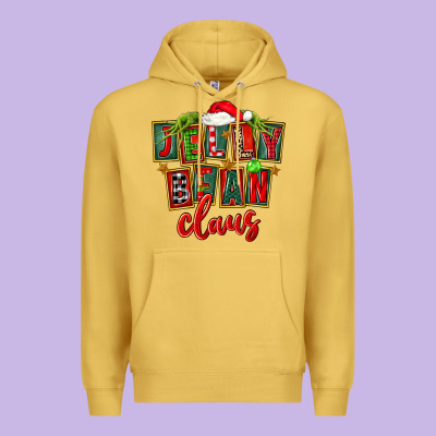 Christmas Jelly Bean Claus Premium Hoodie Designed By Fadigitalartstudio