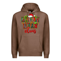 Chestnut christmas jelly bean claus Premium Hoodie - FaDigitalArtStudio