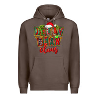 Coffee christmas jelly bean claus Premium Hoodie - FaDigitalArtStudio