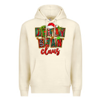 Sandshell christmas jelly bean claus Premium Hoodie - FaDigitalArtStudio