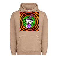 Pigment Burro halloween bichons frise dog Urban Hoodie - LillyAllenDesigns