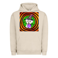 Pigment French Oak halloween bichons frise dog Urban Hoodie - LillyAllenDesigns
