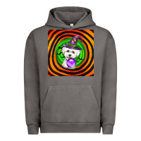 Pigment Tornado halloween bichons frise dog Urban Hoodie - LillyAllenDesigns