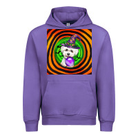 Halloween Bichons Frise Dog Urban Hoodie | Teevron