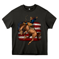 Asphalt bucking bronco Heavy Core Tee - Jasminsmagicworld