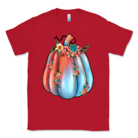 Red flowers pumpkin Classic Tee - JahusDesignShop