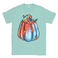 Seafoam flowers pumpkin Classic Tee - JahusDesignShop