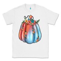 White flowers pumpkin Classic Tee - JahusDesignShop