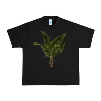 Black palm tree Urban Heavy Tee - LillyAllenDesigns
